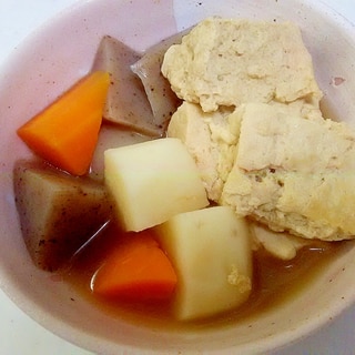冷凍豆腐とお野菜の出汁煮＋＋